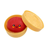 Simulation Dumpling Squeezable Toys Squishy Colorful Glitter Anti