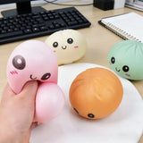 Simulation Dumpling Squishy Rebound Soft Squeeze Stress Ball With