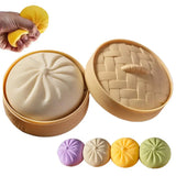 Colorful Dumpling Squishes Stress Balls Fidget Sensory Toys Simulation