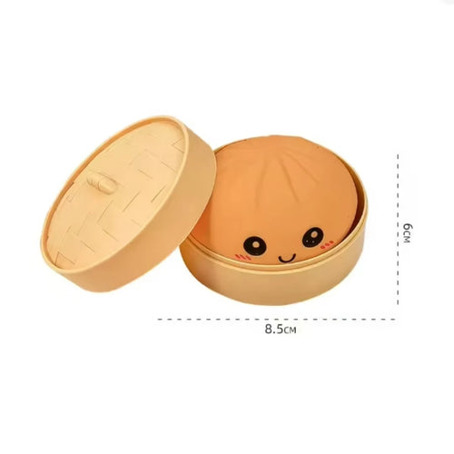 Simulation Dumpling Squishy Rebound Soft Squeeze Stress Ball With