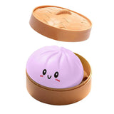 Simulation Dumpling Squeezable Toys Squishy Colorful Glitter Anti