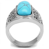 TK3043 - High polished (no plating) Stainless Steel Ring with