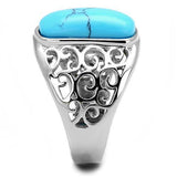 TK3043 - High polished (no plating) Stainless Steel Ring with