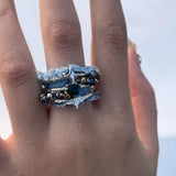 Women's Creative Retro Denim Ring