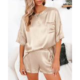 Pajama Set Short Silky