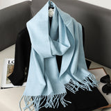 Solid Color Maillard Scarf
