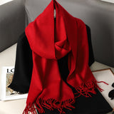 Solid Color Maillard Scarf