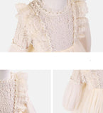 Girls New Long-sleeved Princess Dress