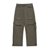 Fashion American Multi-pocket Cargo Pants Men