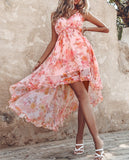 New Suspender Loose Chiffon Dress Women