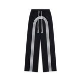 Fashion Three Bars Casual Sweatpants Men