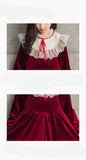 Girls' Dress Velvet Princess