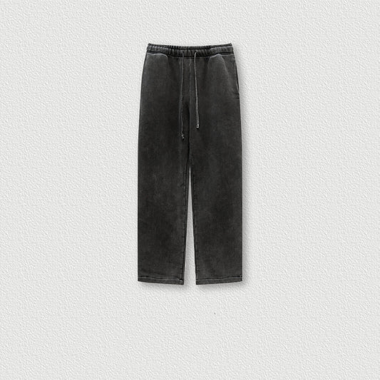 Sports Knitted Sweatpants Straight-leg Pants Men