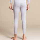 Men's Silk Knitted Warm Trousers Mulberry Silk Comfortable Thin Leggings Compression Pants Slim Fit Long Johns