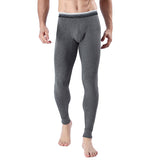 Men's Cropped Long Johns Cotton Pants