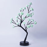 Tree Rose Lamps Fairy Desk Night Lights USB Operated