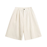 Fashion Personality Corduroy Loose Shorts Men