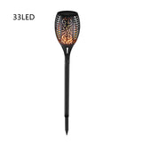 LED Waterproof Solar Torch Light Lamp Outdoor Landscape Decoration Garden Lawn Light