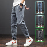 Mens Casual Loose Stretch Jeans