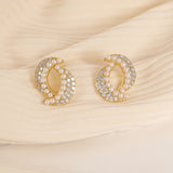 Light Luxury Exquisite Geometric Pearl Ear Studs