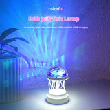 Jellyfish Atmosphere Night Light Colorful Creative Mood Light