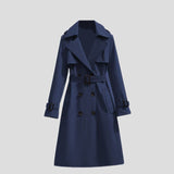 Mid-length Temperament Casual Trench Coat
