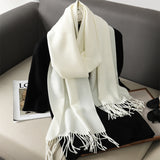 Solid Color Maillard Scarf