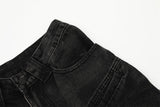 Fashion Denim Multi-pocket Cargo Pants Men