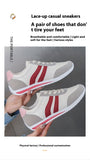 Lace-up Soft Bottom Running Leisure Sneaker