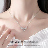 925 Sterling Silver Clavicle Chain