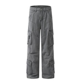 Fashion Personality Multi-pocket Cargo Pants Men