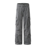 Fashion Personality Multi-pocket Cargo Pants Men