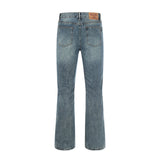 Graffiti Printing Skinny Jeans For Men