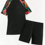 Women's Tight Quick-drying Diving Suit Split Swimsuit