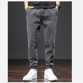 Mens Casual Loose Stretch Jeans