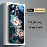 Lucky Lotus Printed Casual Phone Case - MyStylz