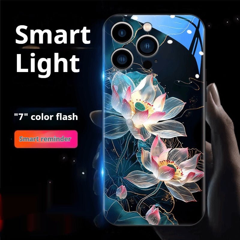 Lucky Lotus Printed Casual Phone Case - MyStylz