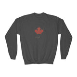 Maple Stick Youth Crewneck Sweatshirt – Maple Leaf Pride - MyStylz