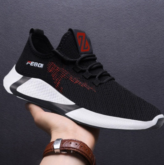 Men's Breathable Casual Mesh Non-slip Low-top Running Shoes