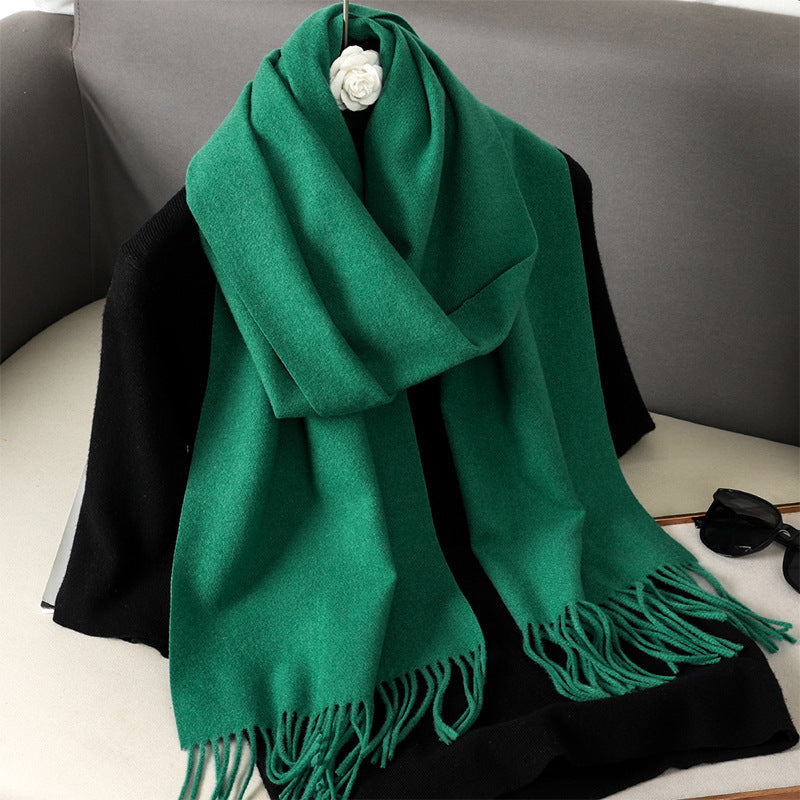 Solid Color Maillard Scarf