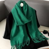 Solid Color Maillard Scarf