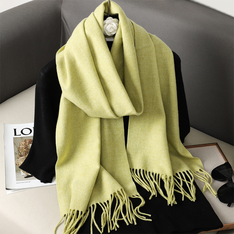 Solid Color Maillard Scarf