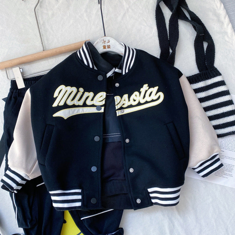 Boys  Baseball Jacket