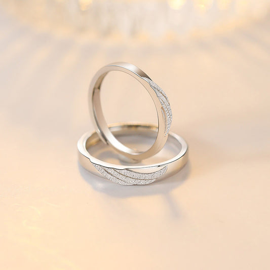 Wing Couple Ring Valentine Day Gift Fashion