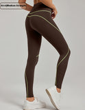 Line Contrast Color Yoga Pants Outdoor Mountaineering