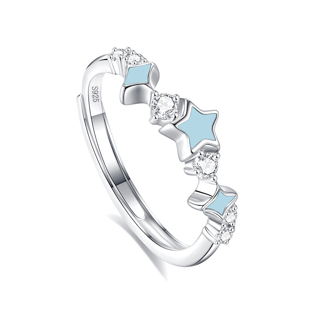 S925 Silver Couple Ring Original Design High End