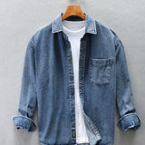 Cowboy Shirt Men's Coat Autumn And Winter Casual Versatile