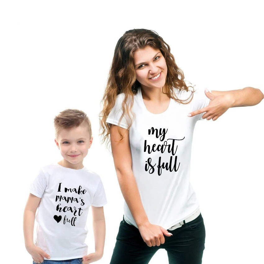 My Heart Is Full Parent-child Suit