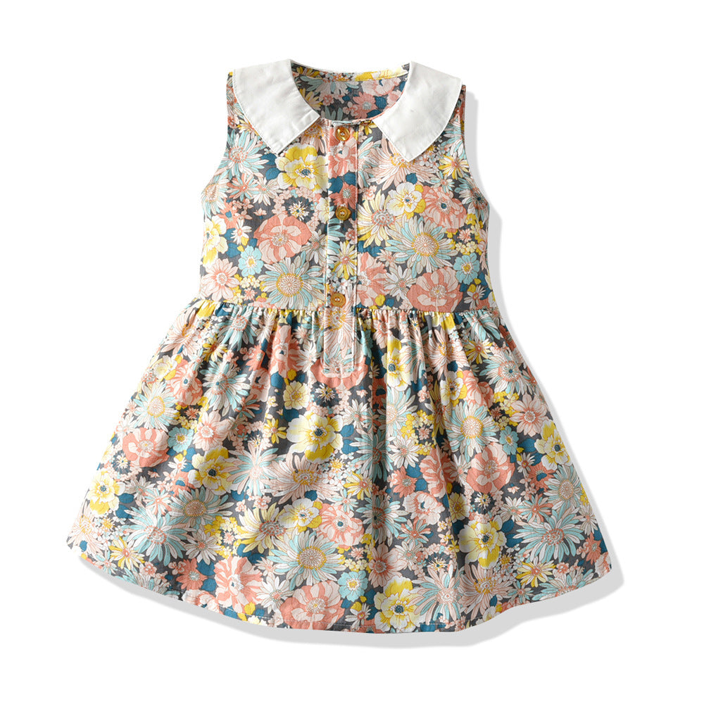 Girl dress 3-8years