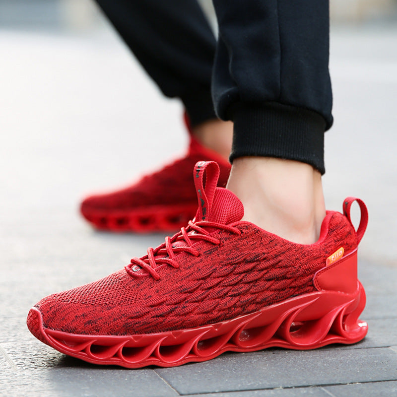 Flying Knife Edge Fishbone Shoes Sneakers